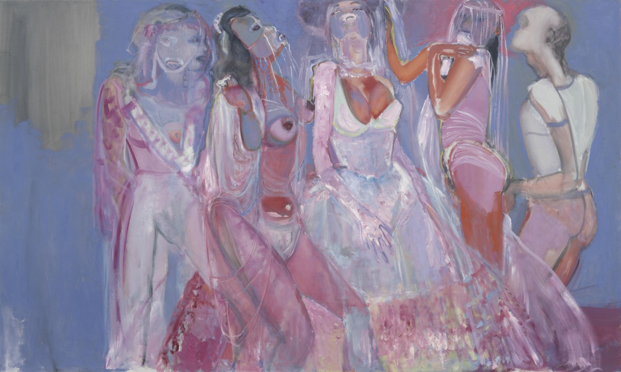 foto van The brides of Dracula door Marlene Dumas